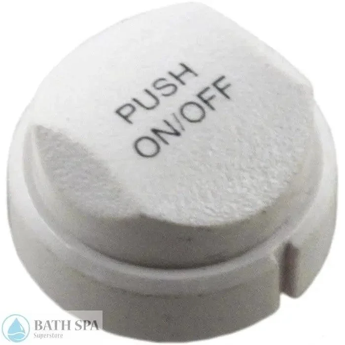 Jacuzzi Whirlpool Bath 2-Position Control Panel Dual Function 4 Button Air Actuator White 8246940
