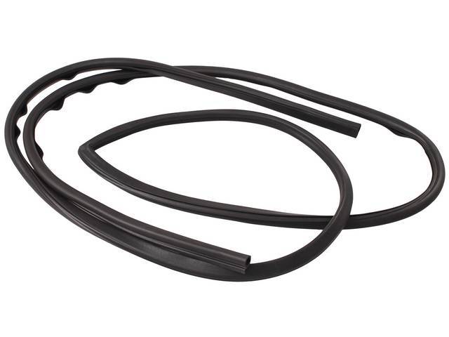 Side Door Opening Weatherstrip, RH, w/ molded corner, reproduction