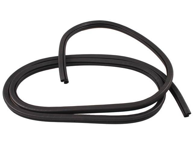 Side Door Opening Weatherstrip, LH or RH, front or Rear door, attaches to door frame, reproduction