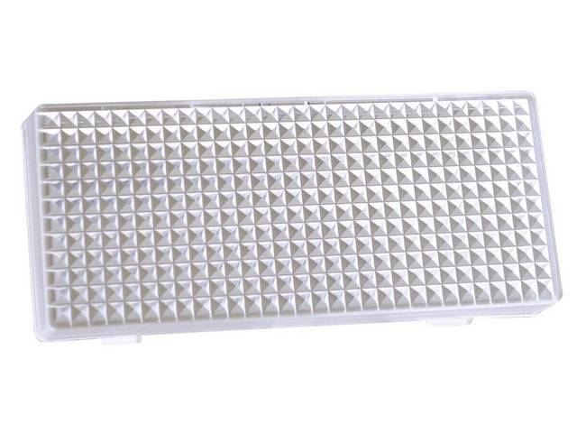Dome Light Lens, White, reproduction for (84-87)