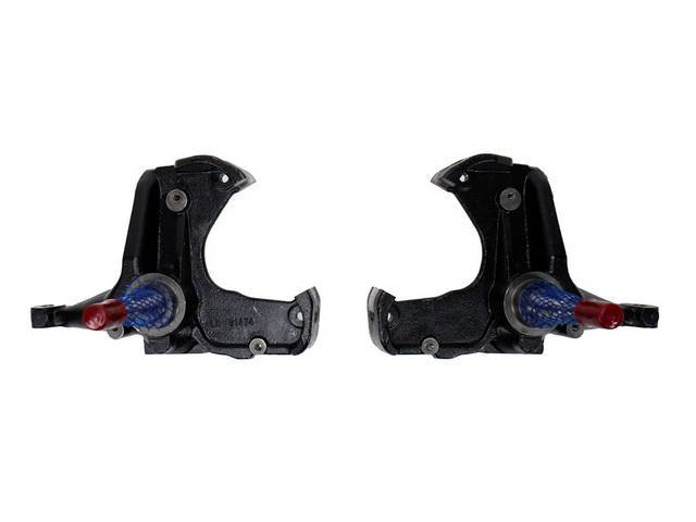 Steering Knuckle / Spindle, RH and LH, Stock Height, Pair,Reproduction