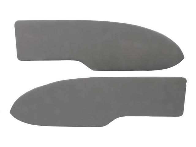 PANEL SET, Inside Door, Front Insert, unassembled, medium gray, madrid grain, ACME repro