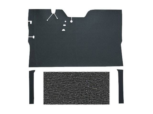Gray 1-Piece Vinyl Mat (with original floor seat riser) for (47-55)