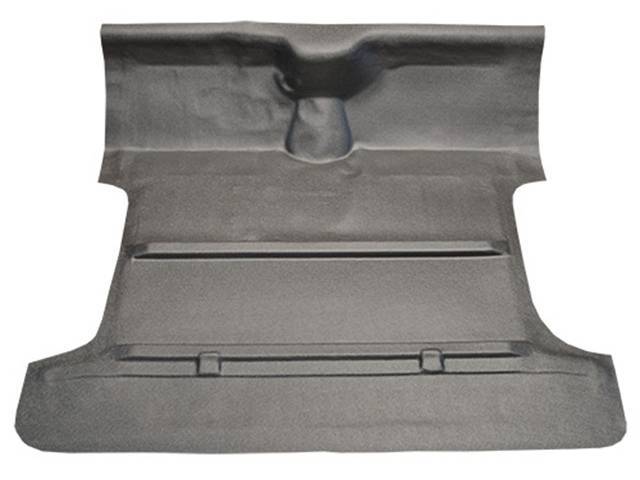 Gray 1-Piece Vinyl Mat (no tunnel) w/o holes for (55-59)