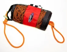 KEMP USA Red Throw Bag With 100′ Yellow Rope With Kemp Bengal Safety Whistle – 10-228-100
