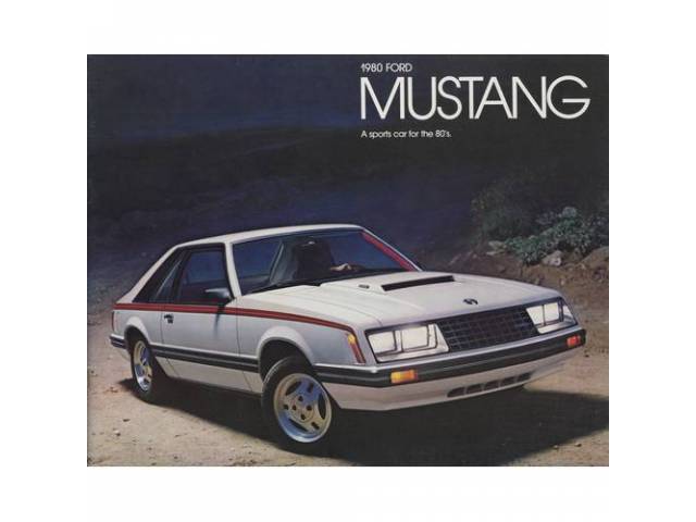 1980 Ford Mustang Sales Brochure