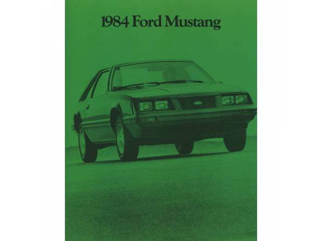 1984 Ford Mustang Sales Brochure
