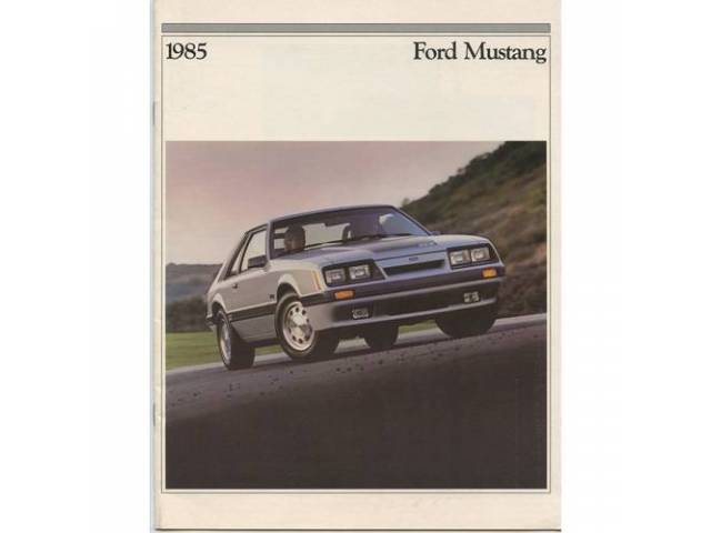 1985 Ford Mustang Sales Brochure