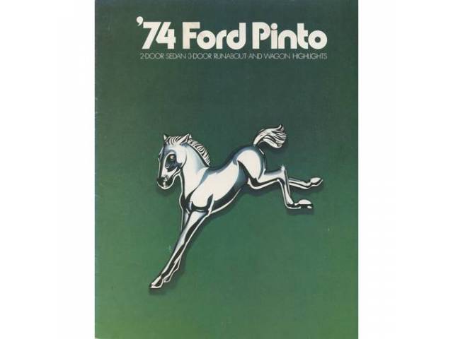 1974 FORD PINTO SALES BROCHURE