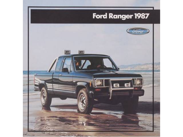 1987 Ford Ranger Sales Brochure