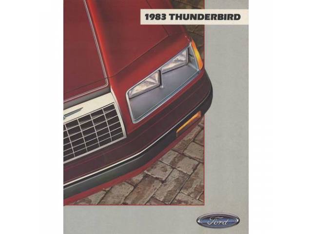 1983 FORD THUNDERBIRD SALES BROCHURE