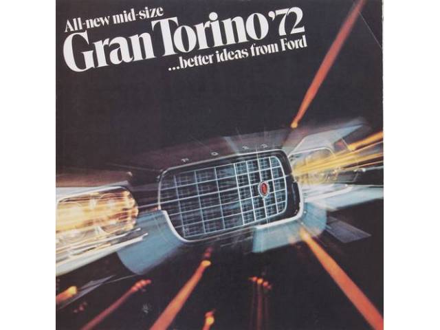 1972 FORD TORINO SALES BROCHURE