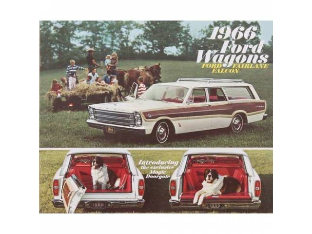 1966 FORD STATION WAGONS SALES BROCHURE