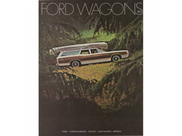 1969 FORD STATION WAGONS SALES BROCHURE