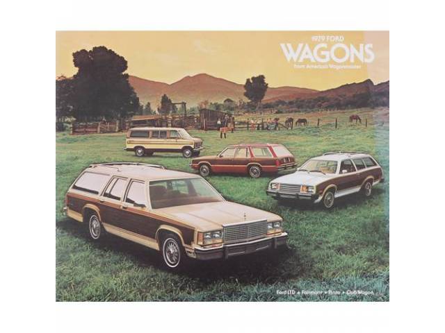 1979 FORD STATION WAGONS SALES BROCHURE