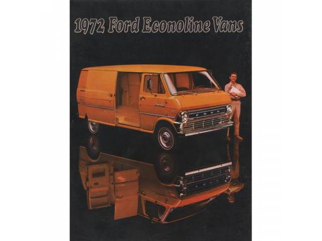 1972 FORD CLUB WAGON SALES BROCHURE