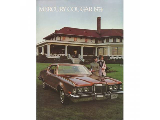 1974 MERCURY COUGAR SALES BROCHURE