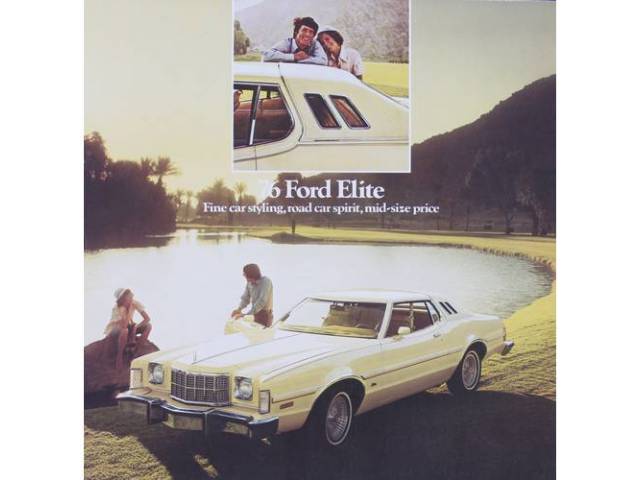 1976 FORD ELITE SALES BROCHURE