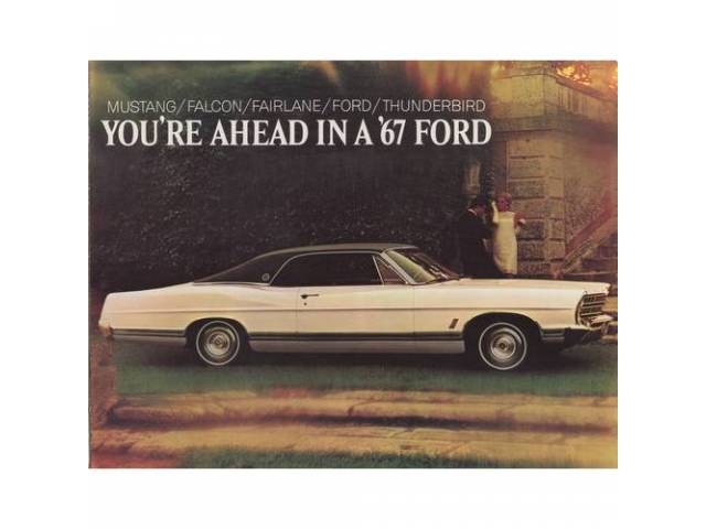 1967 FORD FULL LINE SALES BROCHURE