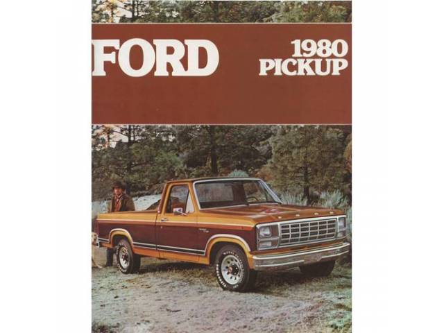 1980 FORD F-SERIES TRUCK SALES BROCHURE
