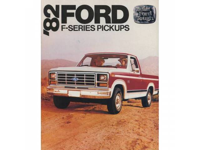 1982 FORD F-SERIES TRUCK SALES BROCHURE