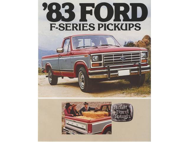 1983 FORD F-SERIES TRUCK SALES BROCHURE