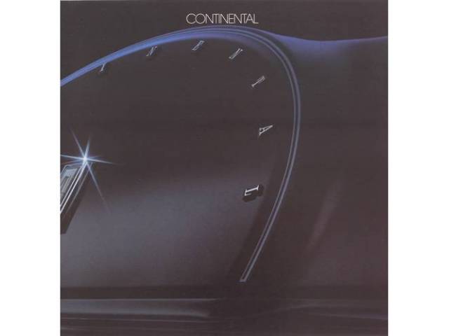 1983 LINCOLN CONTINENTAL SALES BROCHURE