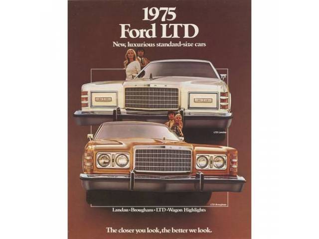 1975 FORD LTD SALES BROCHURE