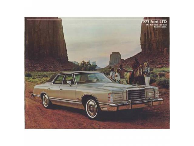 1977 FORD LTD SALES BROCHURE