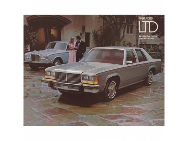 1980 FORD LTD SALES BROCHURE