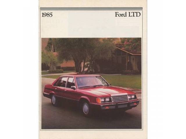 1985 FORD LTD SALES BROCHURE