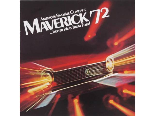1972 FORD MAVERICK SALES BROCHURE