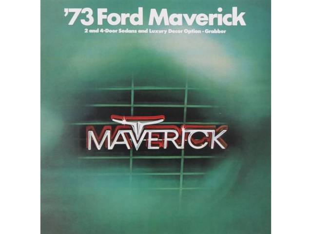 1973 FORD MAVERICK SALES BROCHURE
