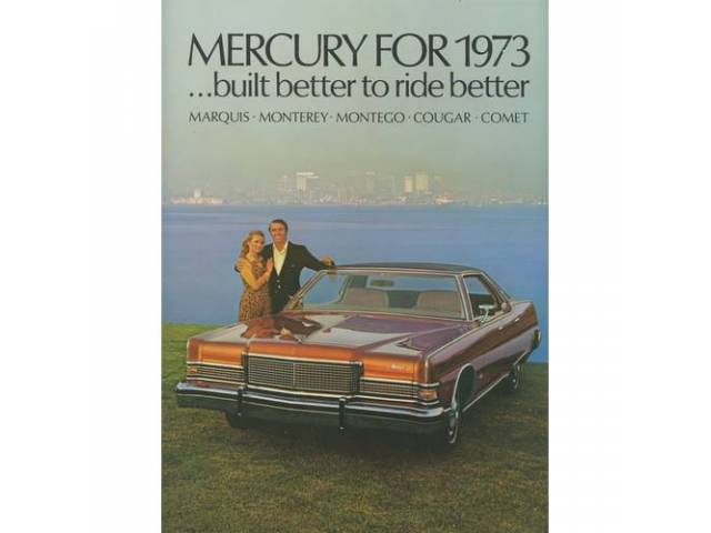 1973 MERCURY FULL LINE SALES BROCHURE