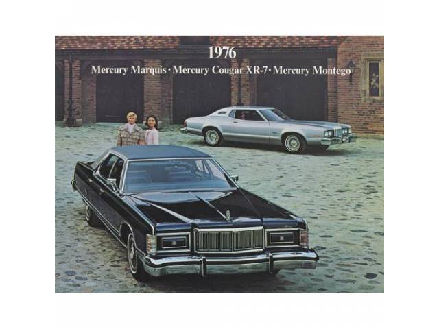 1976 MERCURY FULL LINE SALES BROCHURE