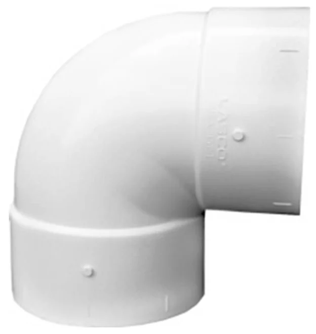 Lasco 10″ SCH40 90° Elbow Slip x Slip – 406100