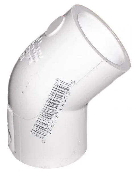 Lasco 4″ SCH40 45° Elbow Slip x Slip – 417040