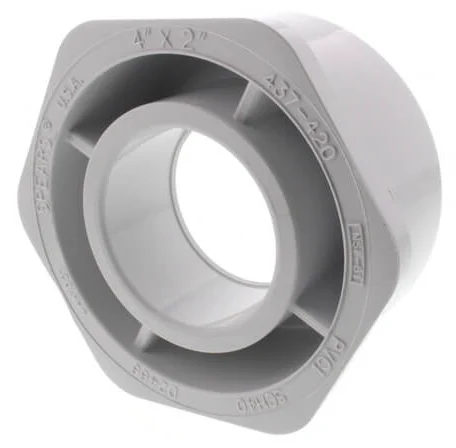 Lasco 4″x2″ SCH40 Reducer Bushing SP x Slip – 437420