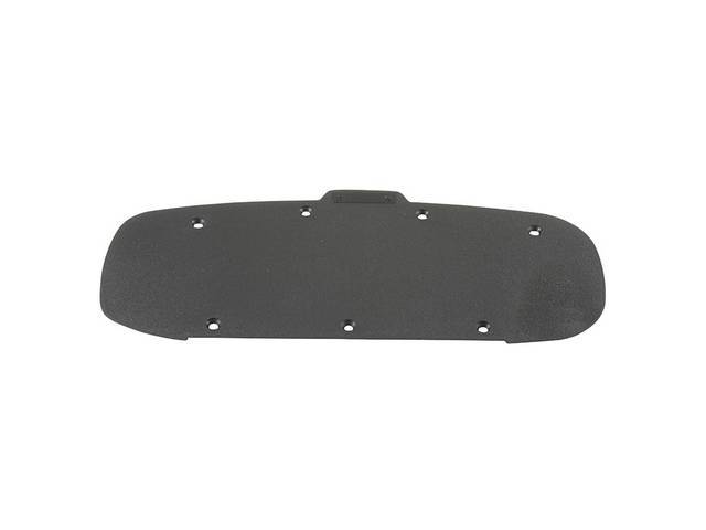 Lid, Console Armrest Trim Panel, Inner, Black, Correct Grain Texture,Incl Small Metal Plate On Trim Panel, Correct Mounting Hole Location For Proper Installation