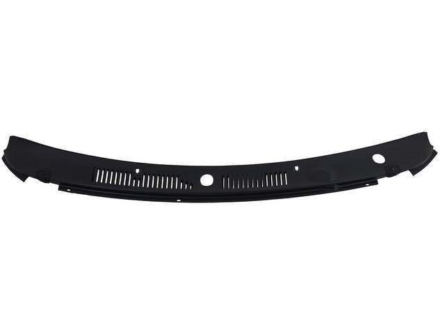 Grille, Cowl Top Vent, Black Plastic, Original Prior Part Numbers Xr3z-6302228-Baa, 2r3z-6302228-Aaa, 3r3z-6302228-Aaa