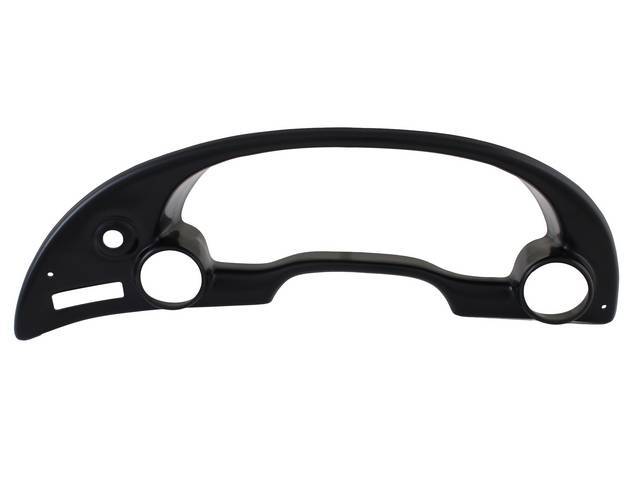 Gauge Holder, Dual Instrument Cluster Bezel, Auto Meter,