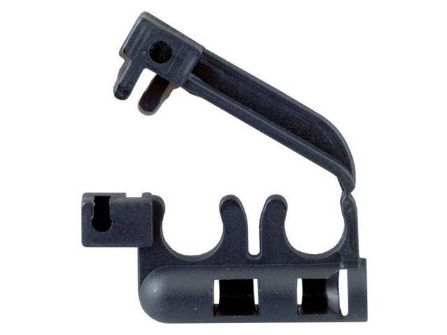 Separator, Ignition Wire, Black, 2 Slots, Locking, Exact Repro,Valve Cover Stud Mount E2zz-12297-A