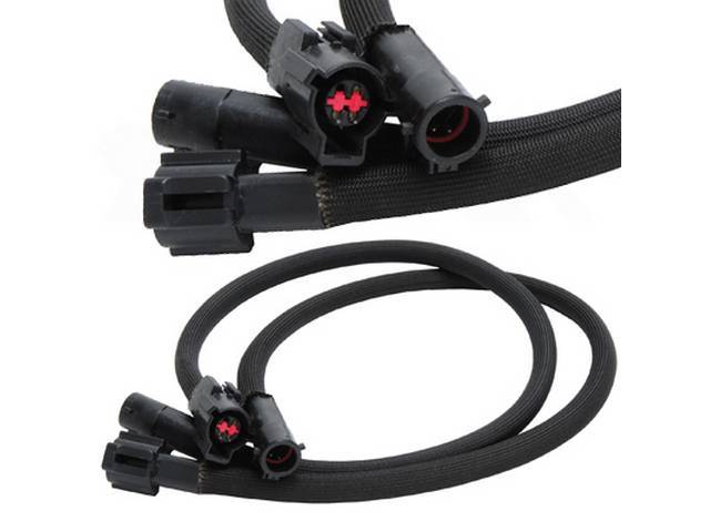 Extension Harness, Eng Control Sensor, 24 Inch Long, Incl Factory Style Plugs, Repro, Designed To Be Used With Long Tube Headers