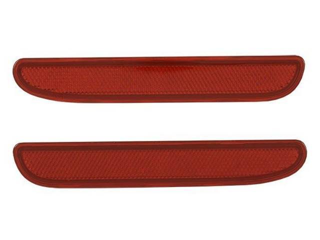 Rear Bumper Cover Reflector Assemblies for 1994-98 Mustang