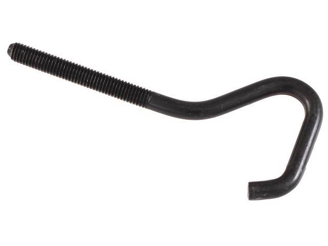 Bolt, Spare Wheel Mounting, M8 X 1.25 X 4 41/64 Inch Hook, Exact Repro