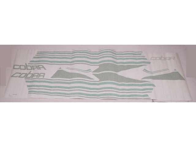 1980-81 Cobra Body Side Stripe Kit (Green)