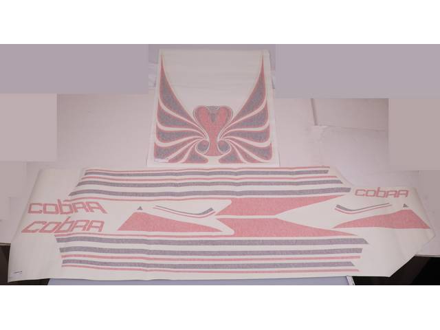 1987-93 SAAC Style Mid Body Stripe Kit (Reflective Black)