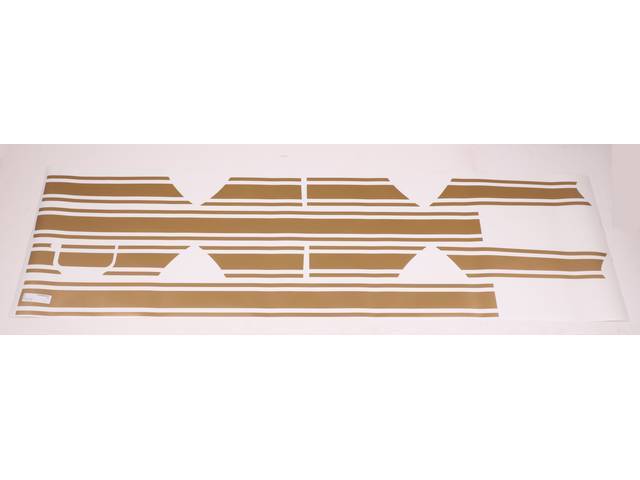 1987-93 SAAC Style Mid Body Stripe Kit (White)