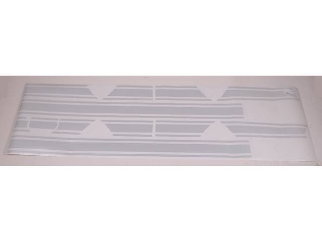 1987-93 SAAC Style Mid Body Stripe Kit (Reflective White)