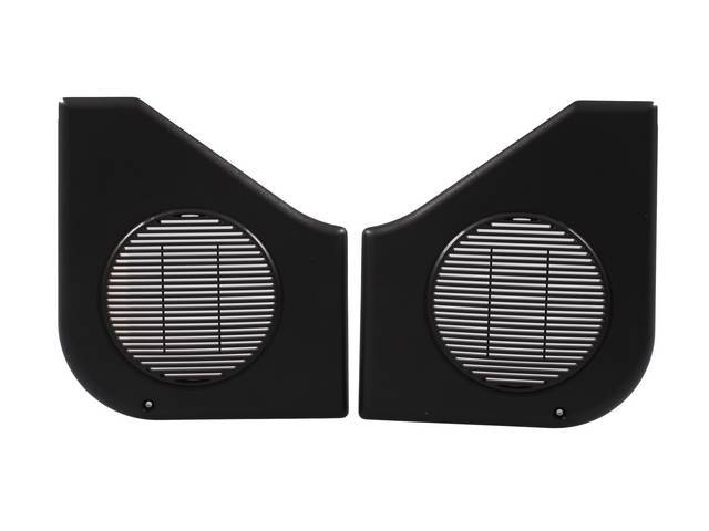 OE Style Black Door Speaker Grilles for (90-93)